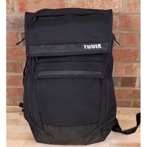 Thule Paramount 27L Backpack Black Nylon Laptop Commuter Travel Bag